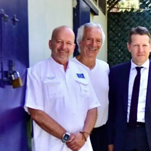 Los delegados de la UE se reunieron en prisión con el periodista Zamora. ,UE