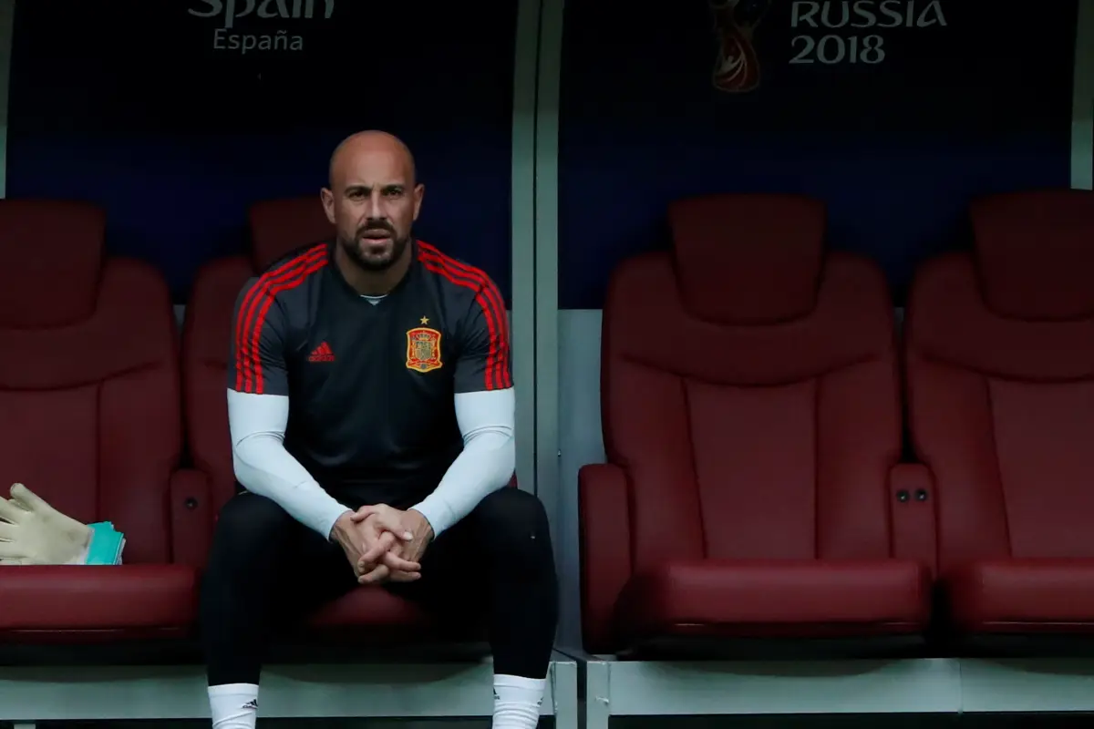 Pepe  Reina fue campeón del mundo en el 2010 con la selección de España 