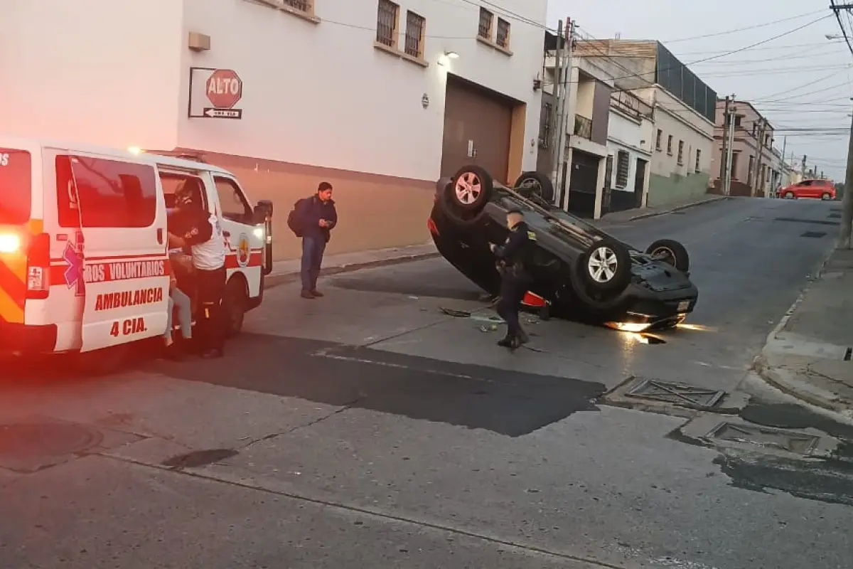 Accidentes de tránsito, Bomberos Voluntarios