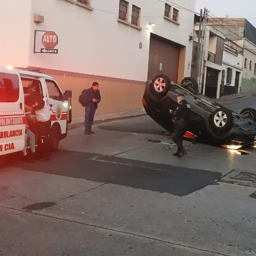 Accidentes de tránsito ,Bomberos Voluntarios