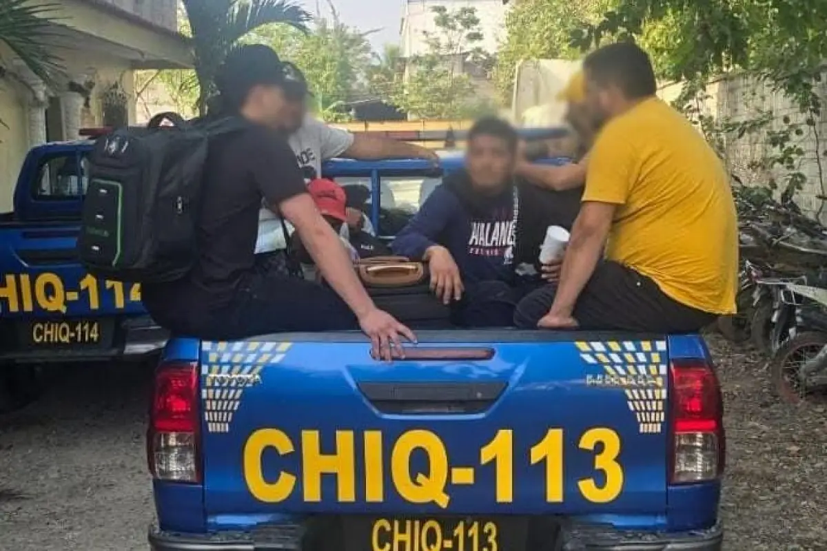 Los detenidos fueron localizados en el marco de varios allanamientos por inseguridad. , PNC de Guatemala.