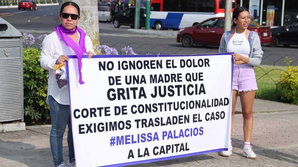 Marchan para pedir justicia por la muerte de Melissa Palacios  | Álex Meoño