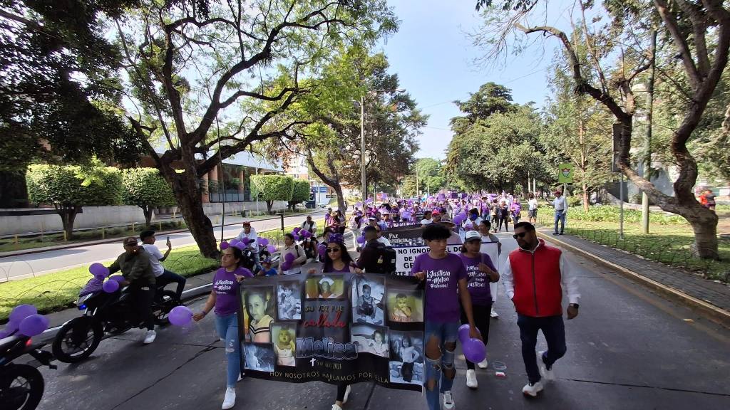 Marchan para pedir justicia por la muerte de Melissa Palacios | Álex Meoño