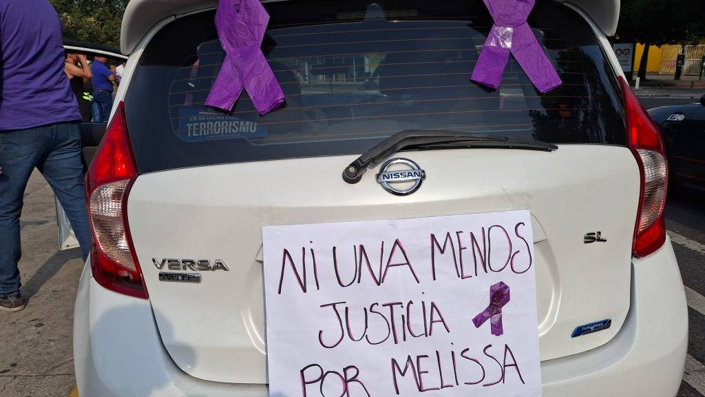 Marchan para pedir justicia por la muerte de Melissa Palacios | Álex Meoño