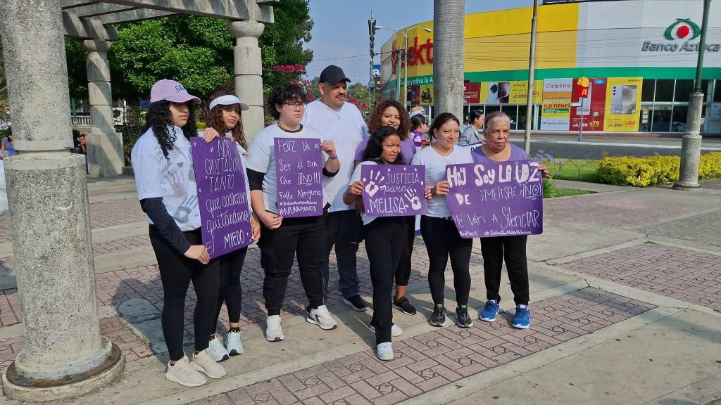 Marchan para pedir justicia por la muerte de Melissa Palacios | Álex Meoño