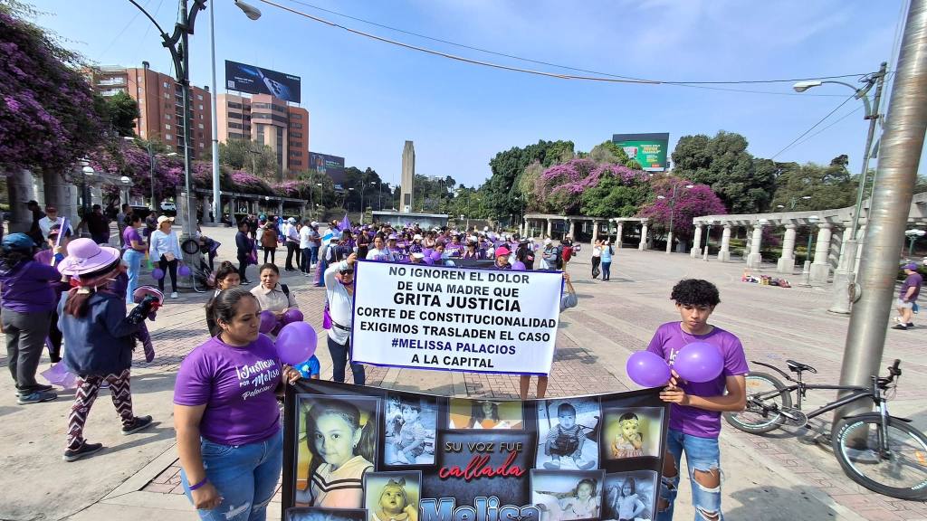 Marchan para pedir justicia por la muerte de Melissa Palacios | Álex Meoño