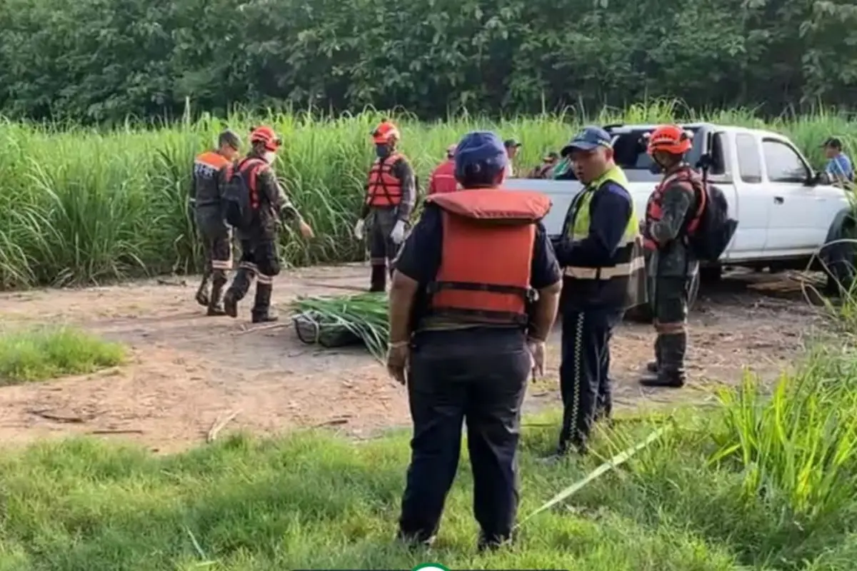 Bomberos Municipales Departamentales confirmaron el hallazgo de ambas víctimas., Bomberos Municipales Departamentales. 