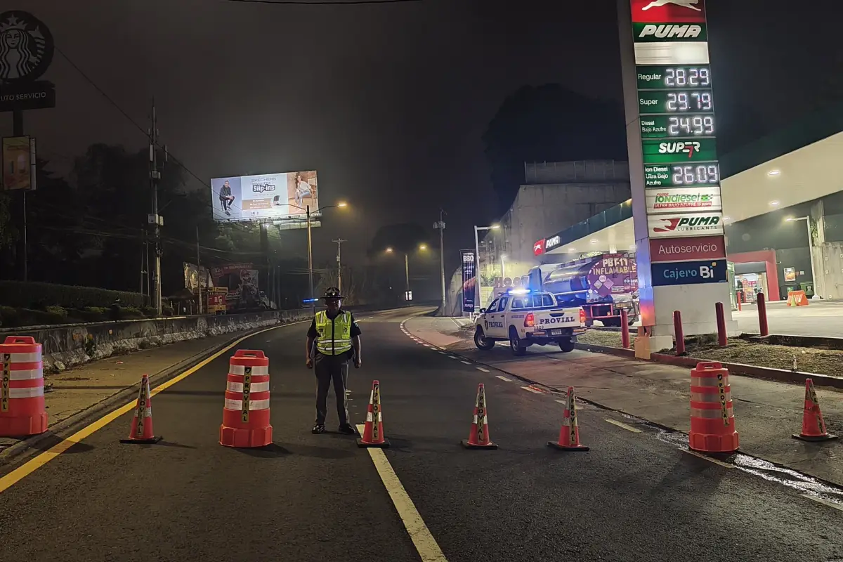 El cierre empezó el pasado sábado en horario nocturno. La vía será liberada el lunes en la madrugada., COVIAL-CIV.
