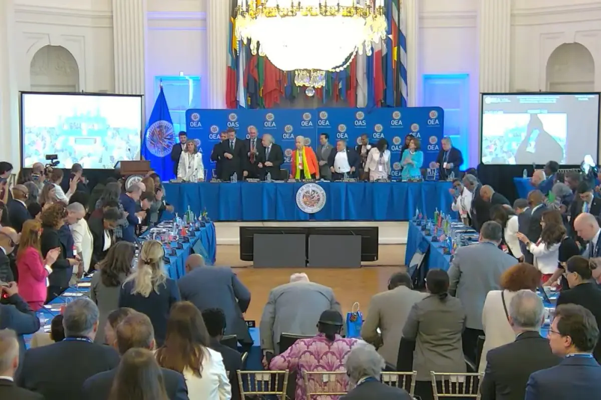 Ceremonia de elección de la nueva secretaria general adjunta de la OEA., OEA