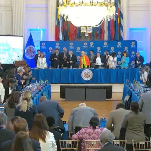 Ceremonia de elección de la nueva secretaria general adjunta de la OEA. ,OEA
