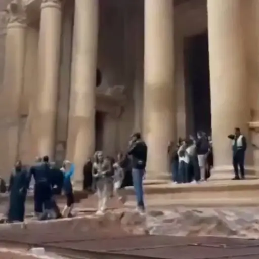 Lluvias en Jordania, mayo 2025 ,Captura de pantalla de la red social X