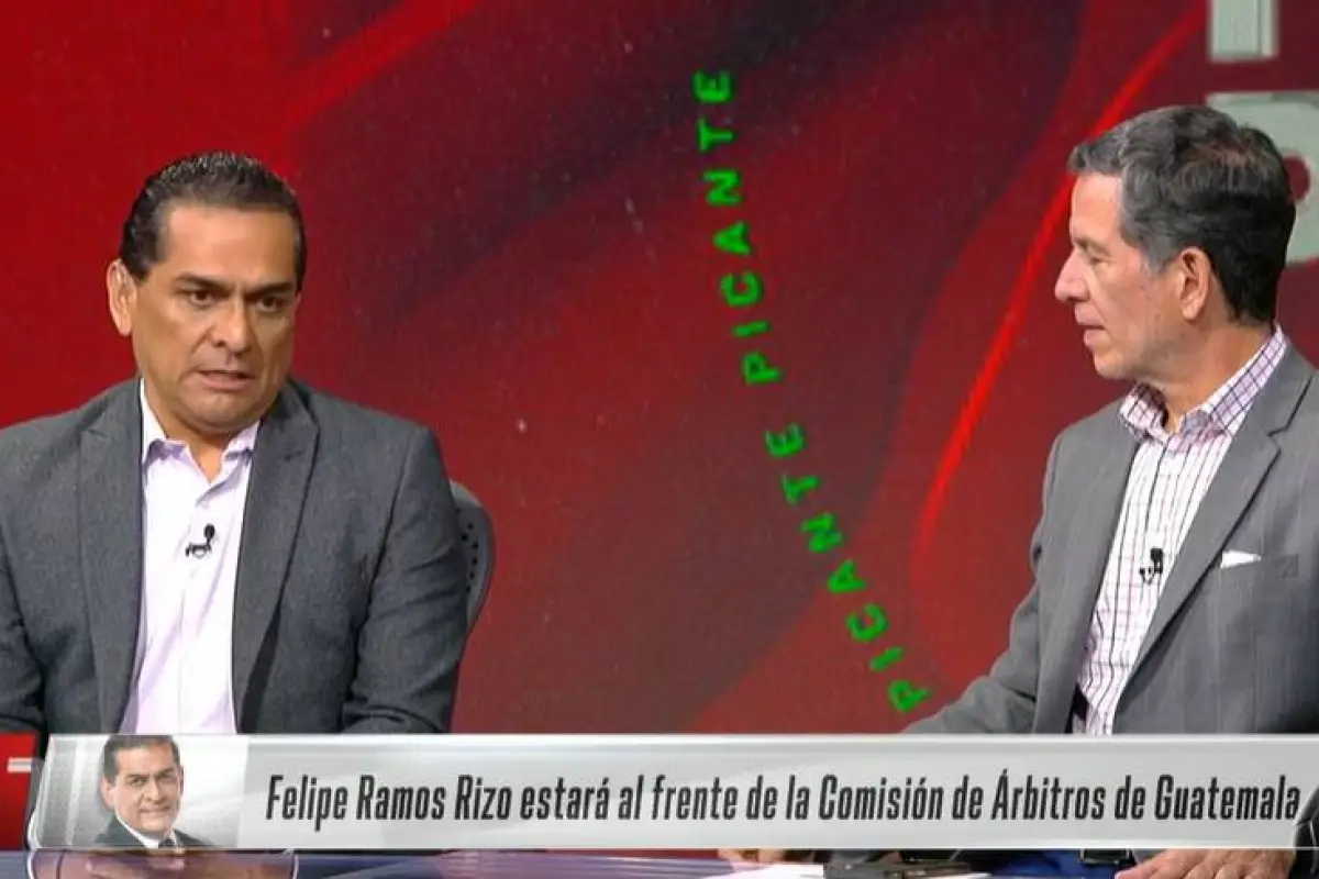 Felipe Ramos Rizo se despide de ESPN y asume arbitro arbitral en Guatemala