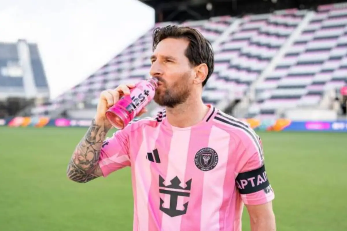 Lionel Messi y su bebida tendrá un nuevo rol con los juveniles 