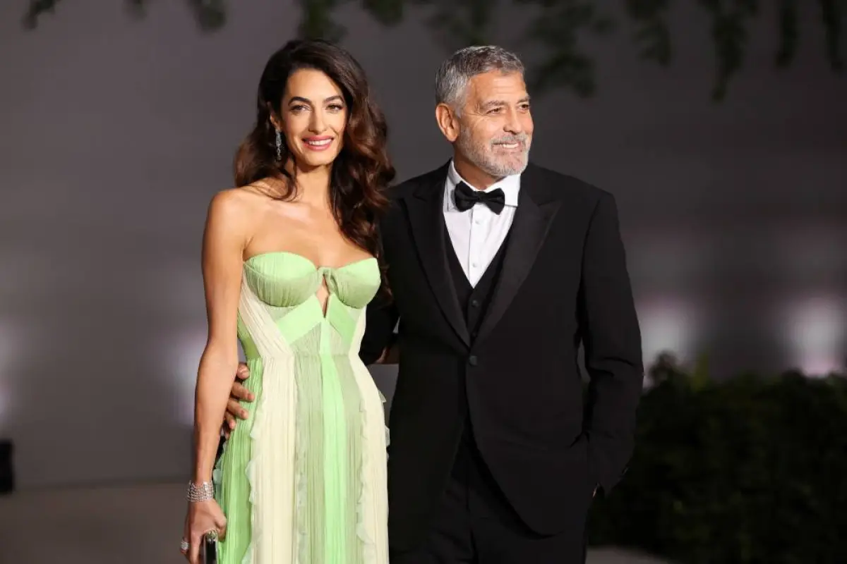 George Clooney y Amal, Instagram
