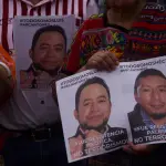 Los representantes de organizaciones sociales expresaron respaldo a los exdirigentes indígenas Luis Pacheco y Héctor Chaclán, que permanecen en prisión.