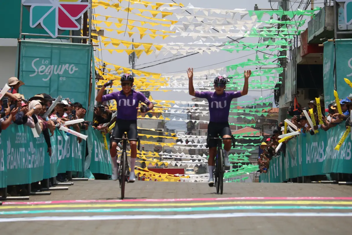 Juan Alba, ganador de la cuarta etapa de la Vuelta Bantrab 2025 - Alejandro Chet