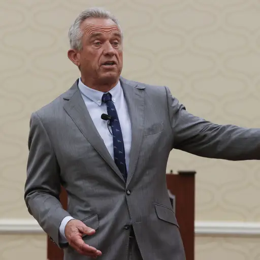 Fotografía de archivo del secretario de Salud de Estados Unidos, Robert F. Kennedy Jr, en Dallas (Texas, EE.UU.). ,Foto EFE