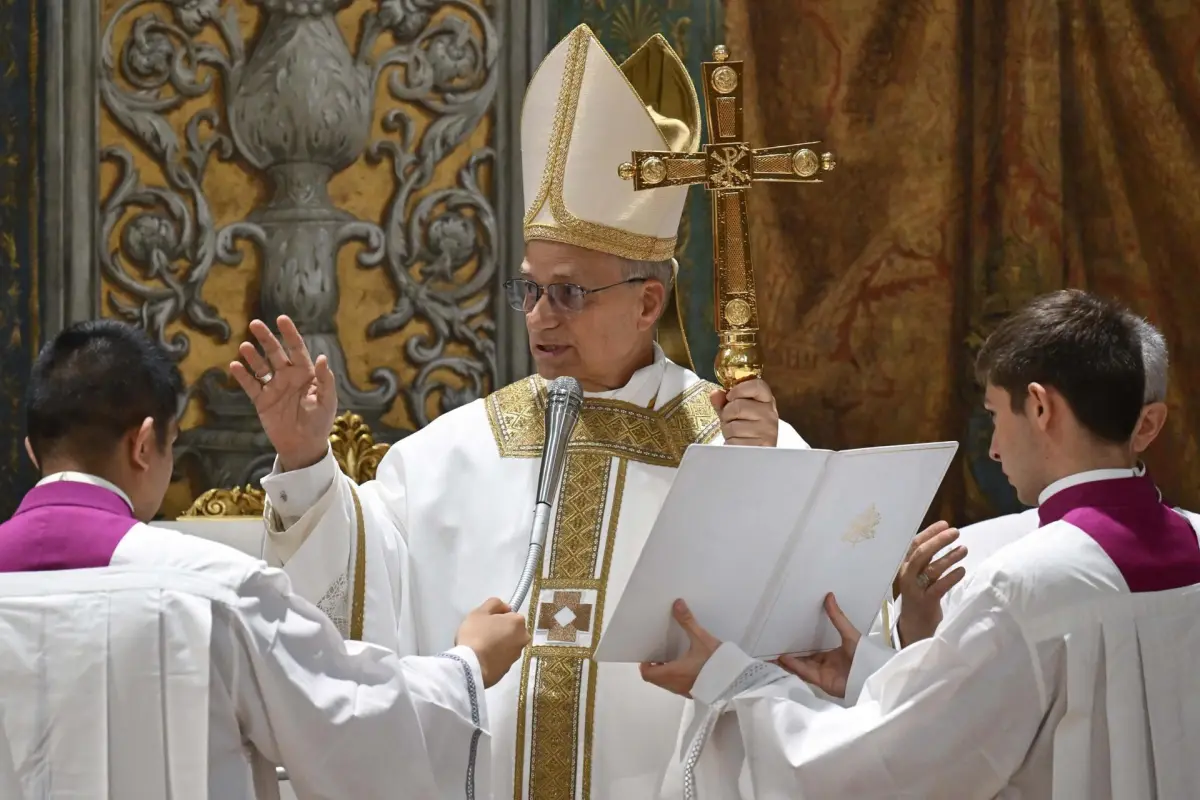 Papa León XIV oficia misa en la Capilla Sixtina, EFE