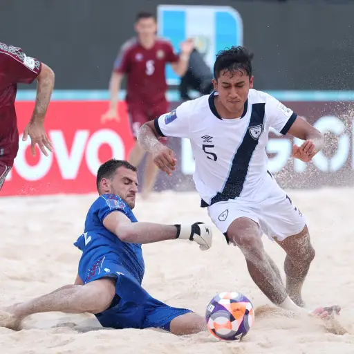 Bielorrusia goleó a Guatemala en el cierre del grupo A del Mundial de Futplaya 