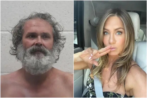 Acosador de Jennifer Aniston aparece semidesnudo en el juzgado 