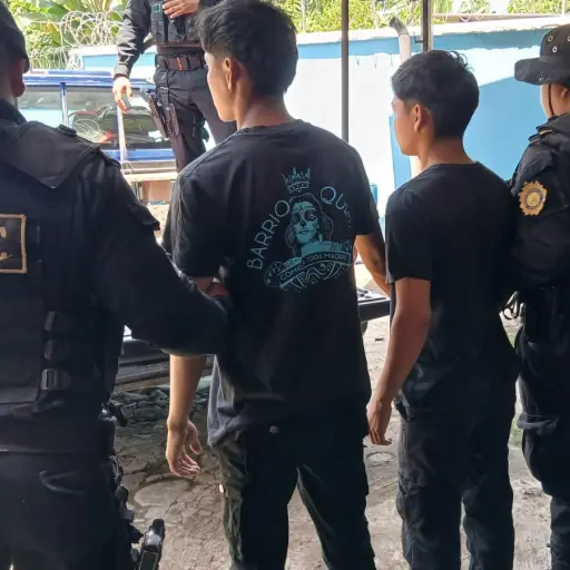 Las autoridades reportaron la captura de cinco personas. ,Foto MP