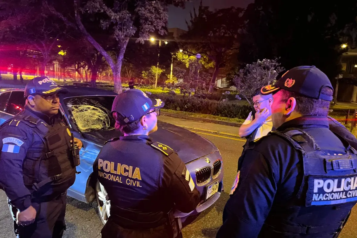 La PNC capturó al hombre señalado de atropellar al agente de PNC que falleció., PNC de Guatemala.