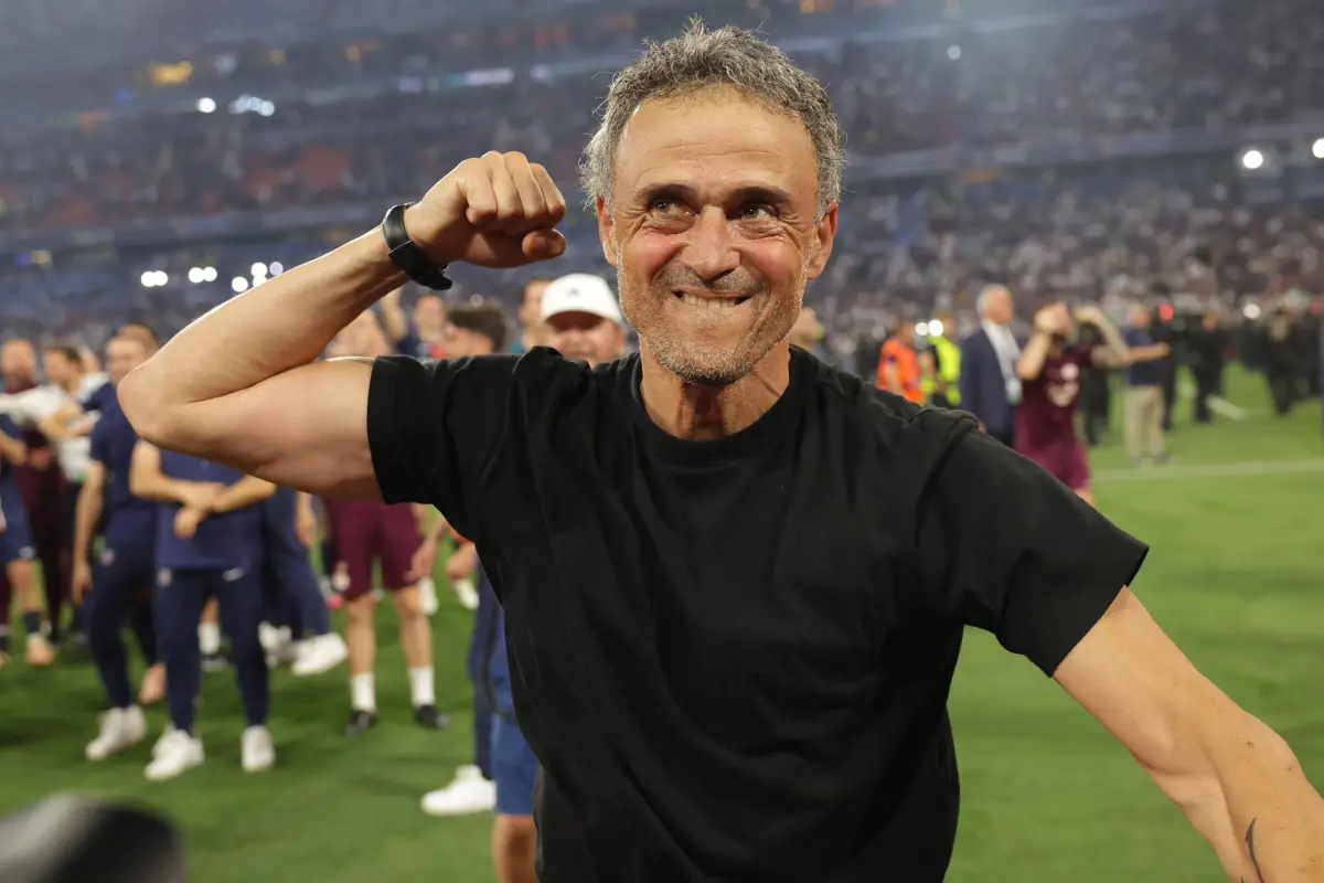 Luis Enrique. campeón de la Champions League con el PSG - EFE