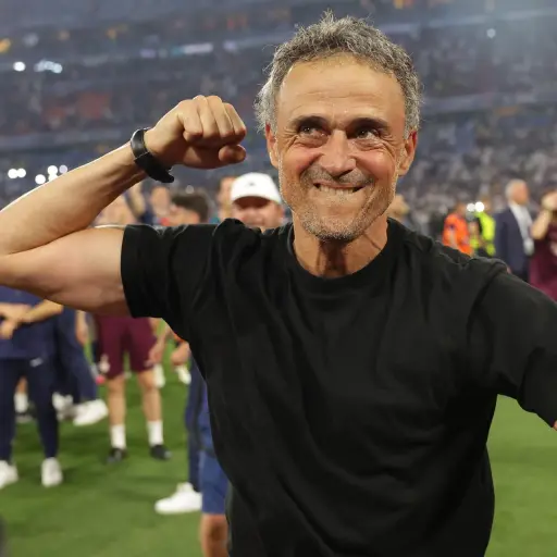Luis Enrique. campeón de la Champions League con el PSG - EFE