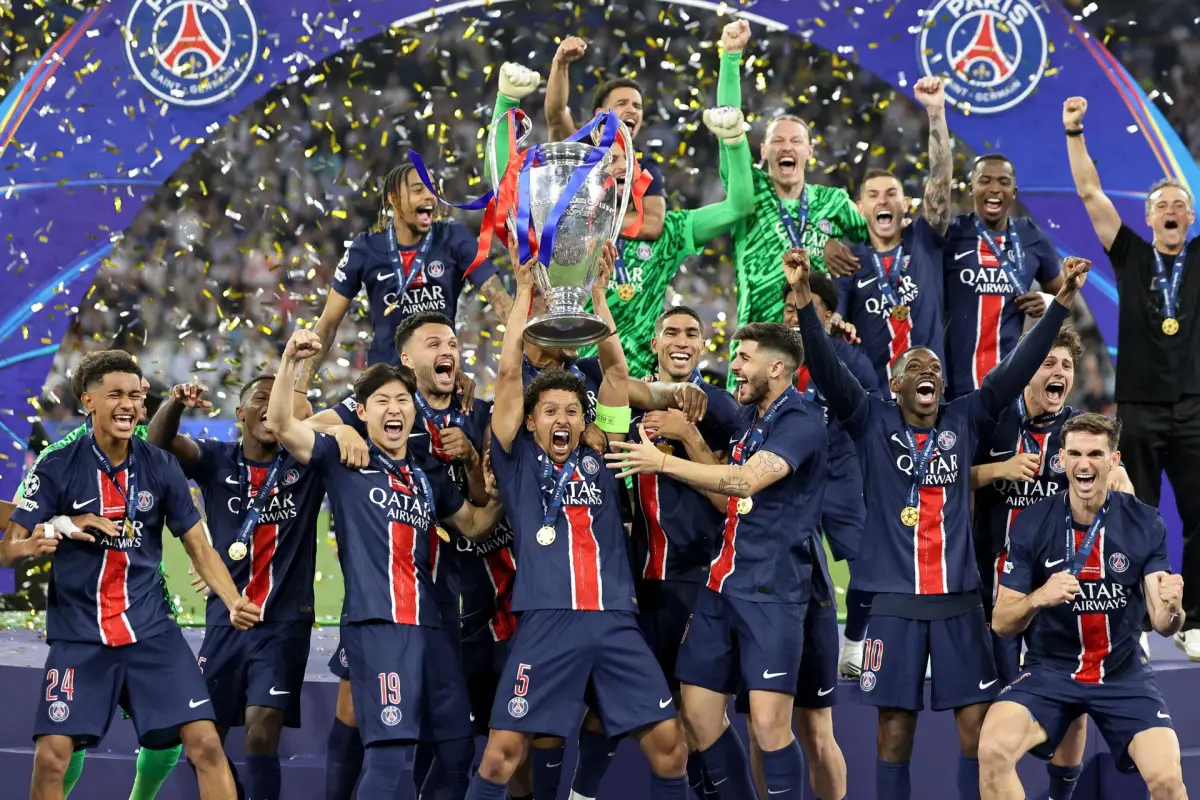 ¡Paris Saint-Germain campeón de la Champions League 2025! - EFE