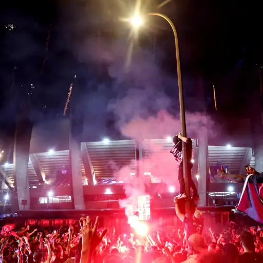 Disturbios en París por el título de Champions del PSG - EFE