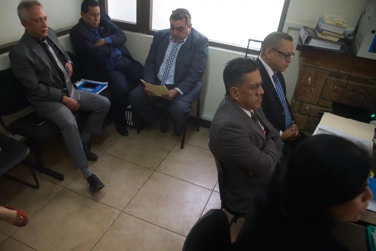 Los jueces se presentaron a una audiencia Junta Disciplinaria del Organismo Judicial., Foto Omar SolÃ­s