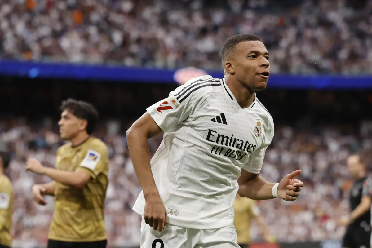 Kylian Mbappé, delantero del Real Madrid - EFE