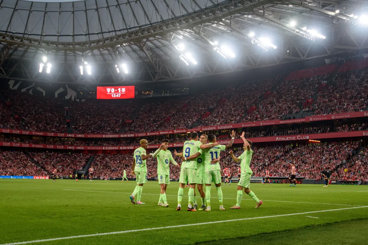 Barcelona triunfa ante Athletic Club 