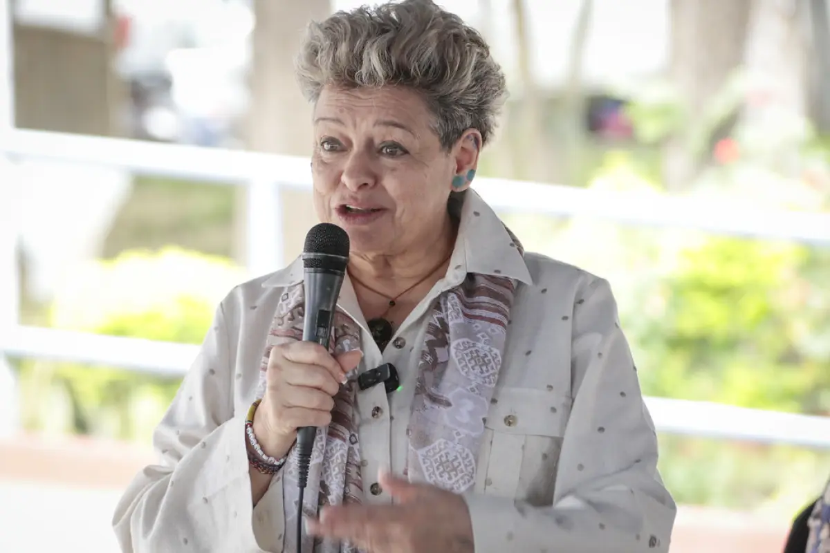 La primera dama de la nación, Lucrecia Peinado, participa en una actividad pública., de archivo: Gobierno