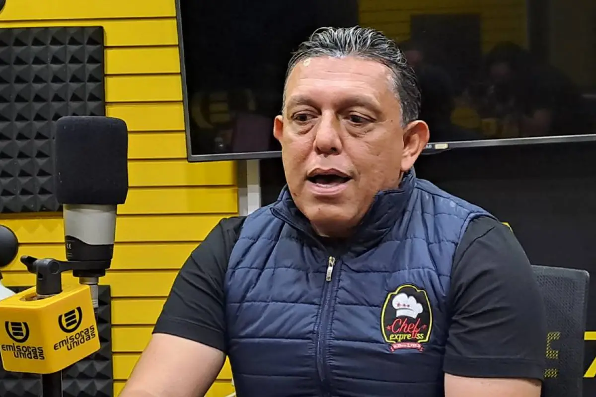 Presidente de Antigua G. F. C., Manuel Callén en entrevista en Emisoras Unidas 