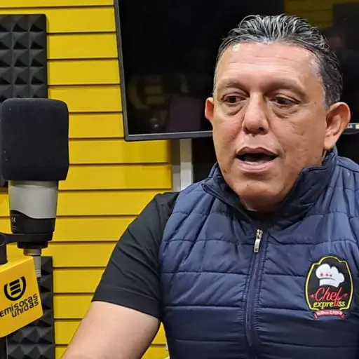 Presidente de Antigua G. F. C., Manuel Callén en entrevista en Emisoras Unidas 