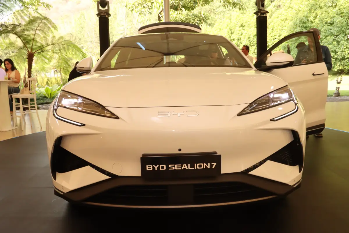 La nueva BYD SEALION 7 redefine el concepto de SUV mediano 100% eléctrico., Foto Alex Meoño