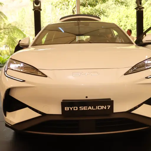 La nueva BYD SEALION 7 redefine el concepto de SUV mediano 100% eléctrico. ,Foto Alex Meoño