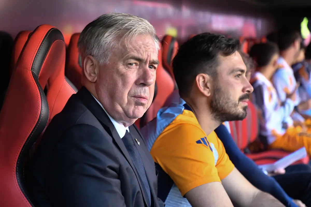 Carlo Ancelotti dirigió su último entrenamiento en Valdebebas 