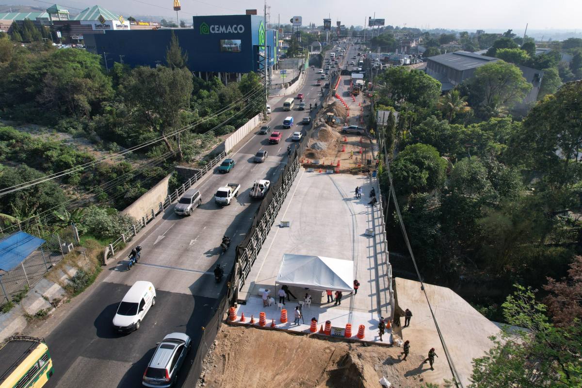 Fecha de apertura del puente km 17.5 ruta al Pacífico