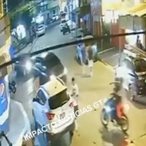 Ataque armado en la vía pública ,Captura de pantalla video X.