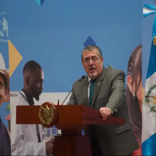 El presidente Bernardo Arévalo se refirió a la situación de la justicia en Guatemala. ,Omar Solís/Emisoras Unidas