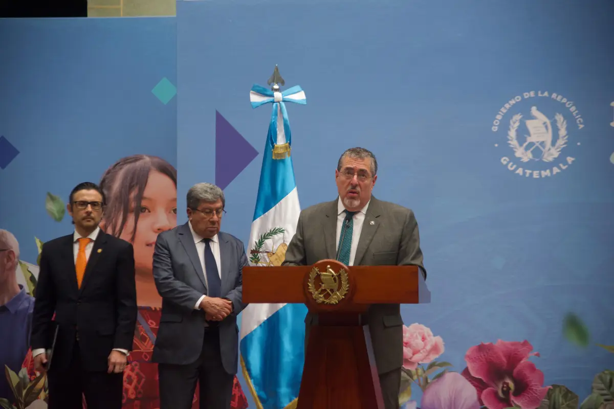 El presidente Bernardo Arévalo brindó detalles de la iniciativa de ley de puertos., Omar Solís/Emisoras Unidas