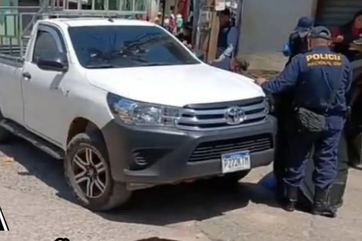 Picop embiste a madre e hijo en Jocotán., Redes sociales.