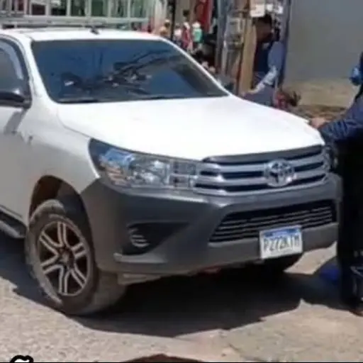 Picop embiste a madre e hijo en Jocotán. ,Redes sociales.