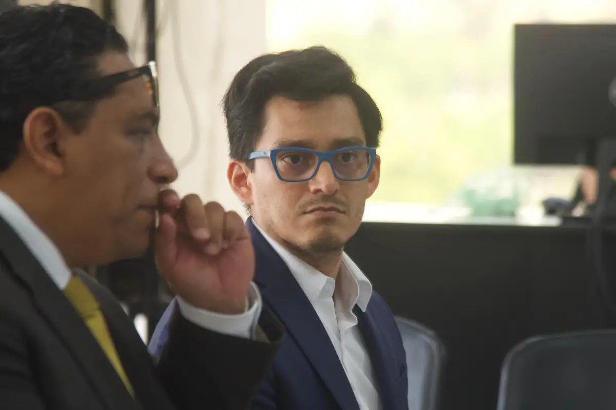 El exdirector de Informática del TSE, Jorge Santos, durante la audiencia., Omar Solís/Emisoras Unidas
