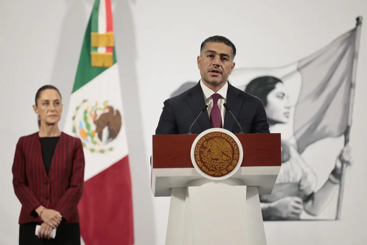 Imagen de archivo deEl secretario de Seguridad y Protección Ciudadana Omar García Harfuch,  EFE/José Méndez
