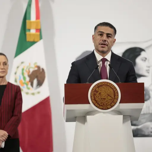 Imagen de archivo deEl secretario de Seguridad y Protección Ciudadana Omar García Harfuch , EFE/José Méndez