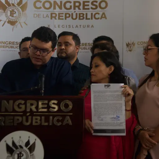 Los diputados de Semilla informaron que ya presentaron en el Ministerio Público la denuncia por la agresión. ,Omar Solís/Emisoras Unidas