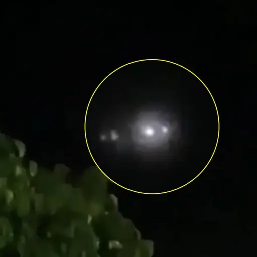 Fenómeno Anómalo No Identificado. ,Captura de pantalla video X.